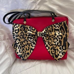 Betsey Johnson bow purse